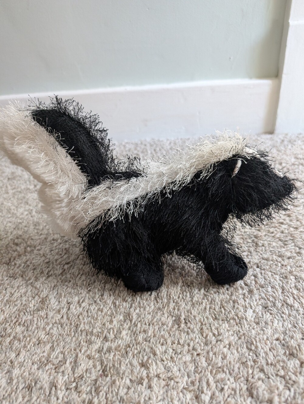 Webkinz Plush Skunk Plush Stuffed Animal Toy - Black & White No Code
